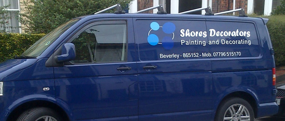 Shores Decorators Van
